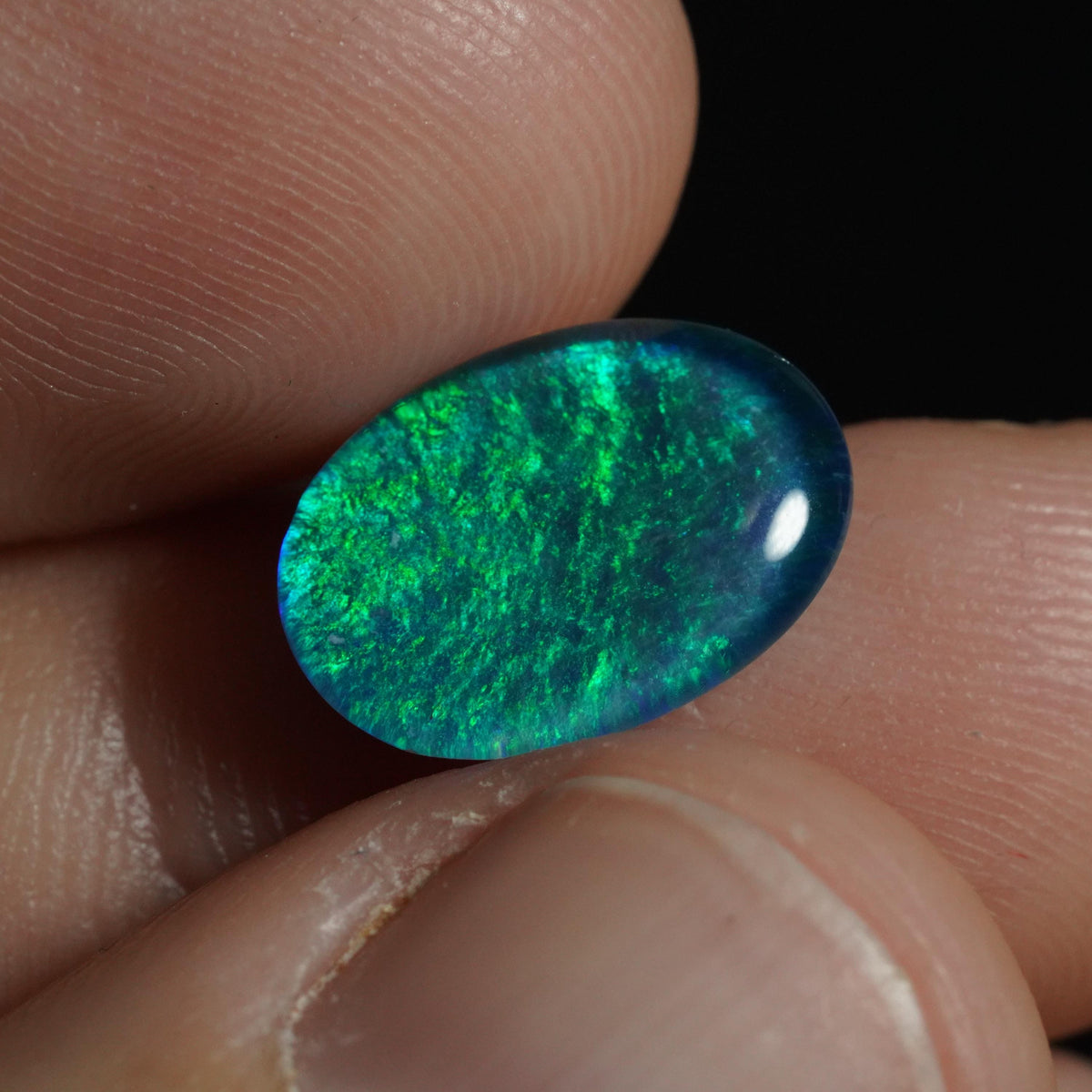 Australian Opal Triplet Cut Stone