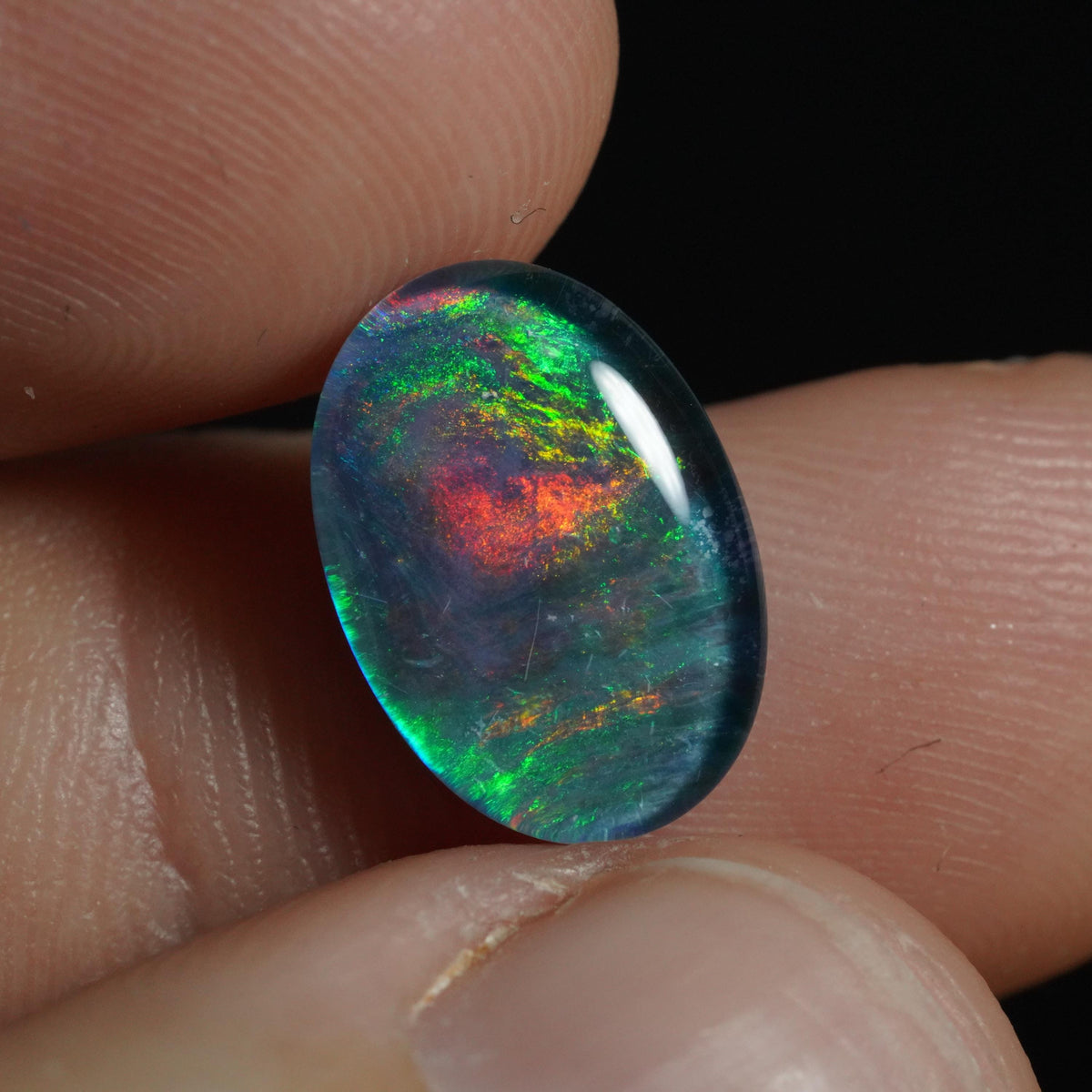 Australian Opal Triplet Cut Stone