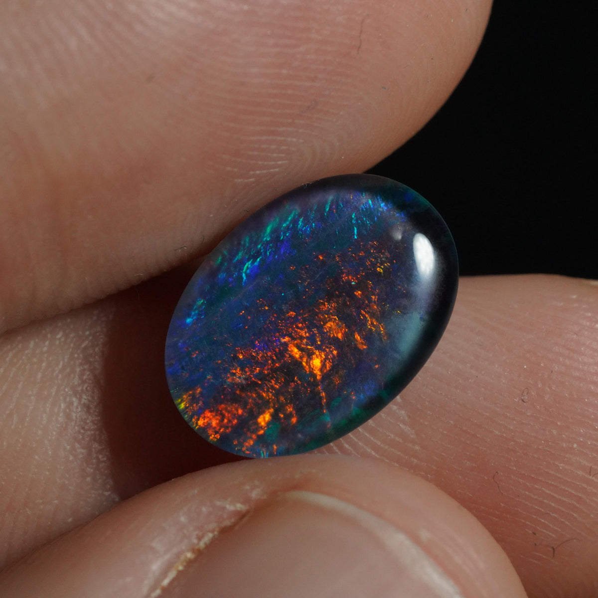 Australian Opal Triplet Cut Stone