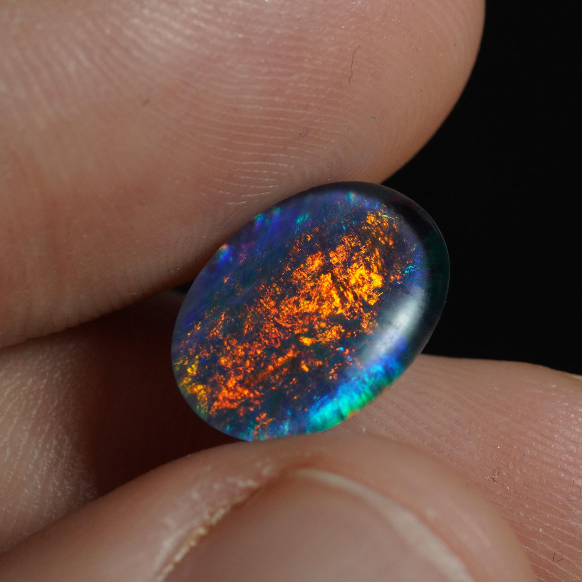 Australian Opal Triplet Cut Stone