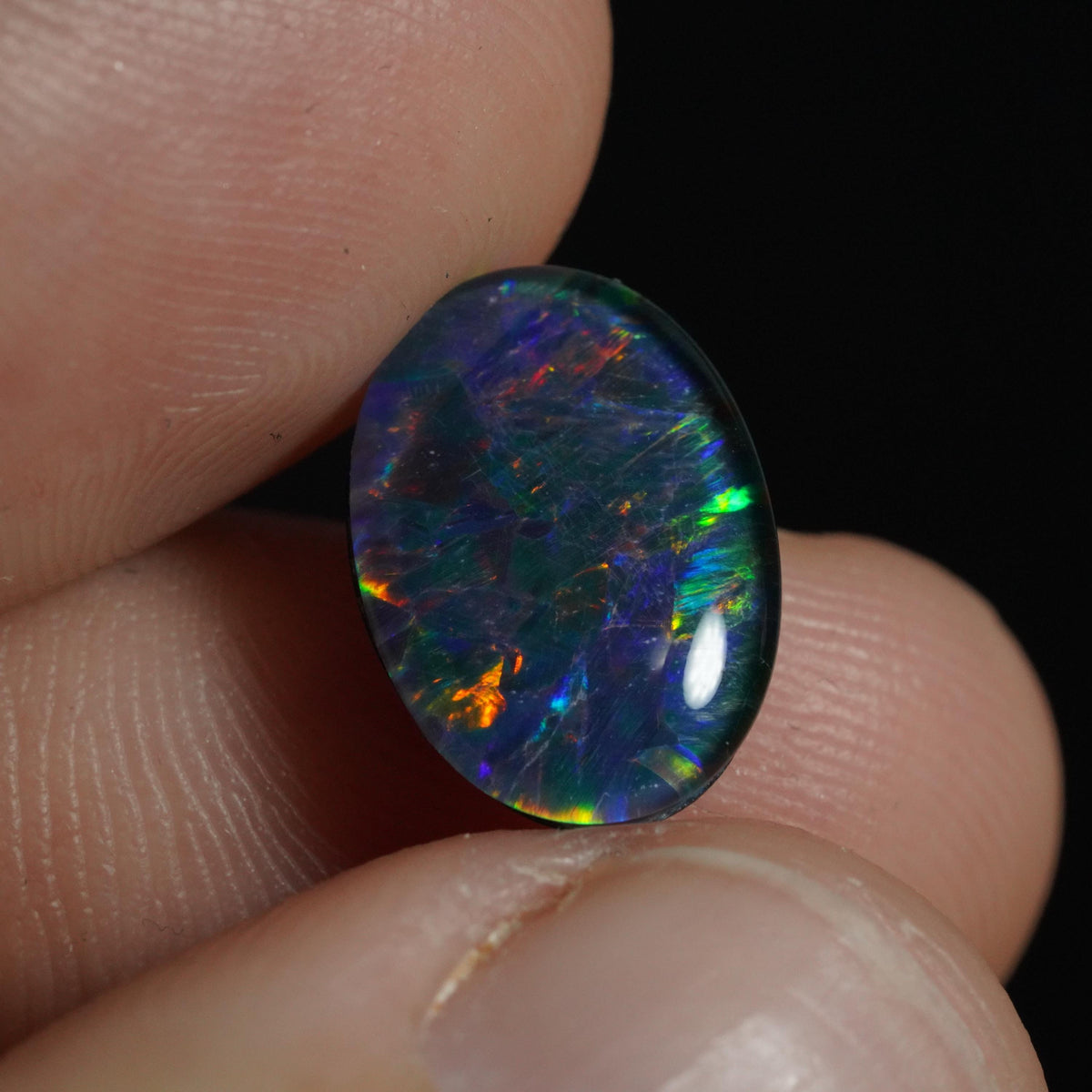 Australian Opal Triplet Cut Stone