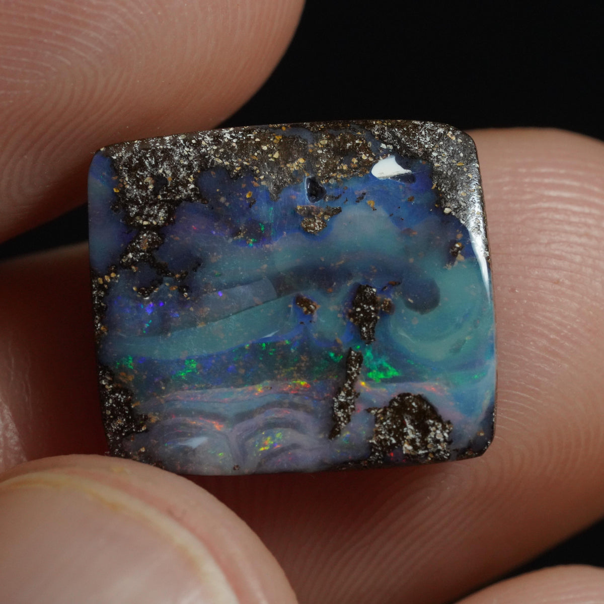 Boulder Opal Cut Stone