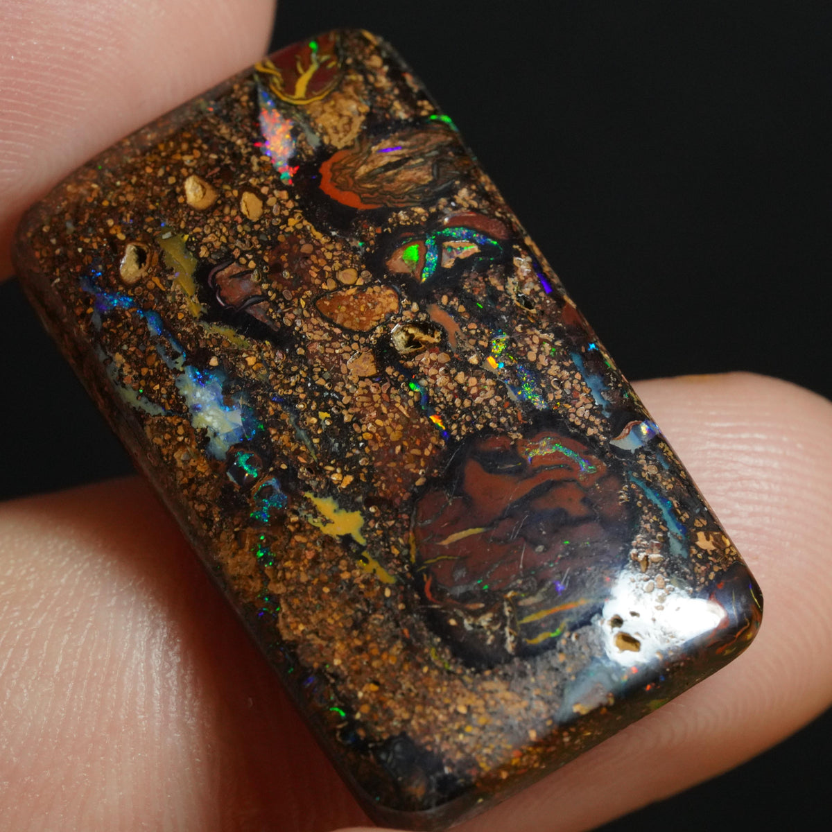 Boulder Opal Cut Stone