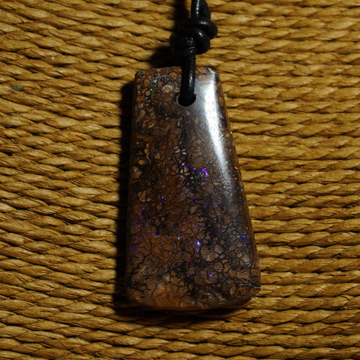 Boulder Opal Pendant