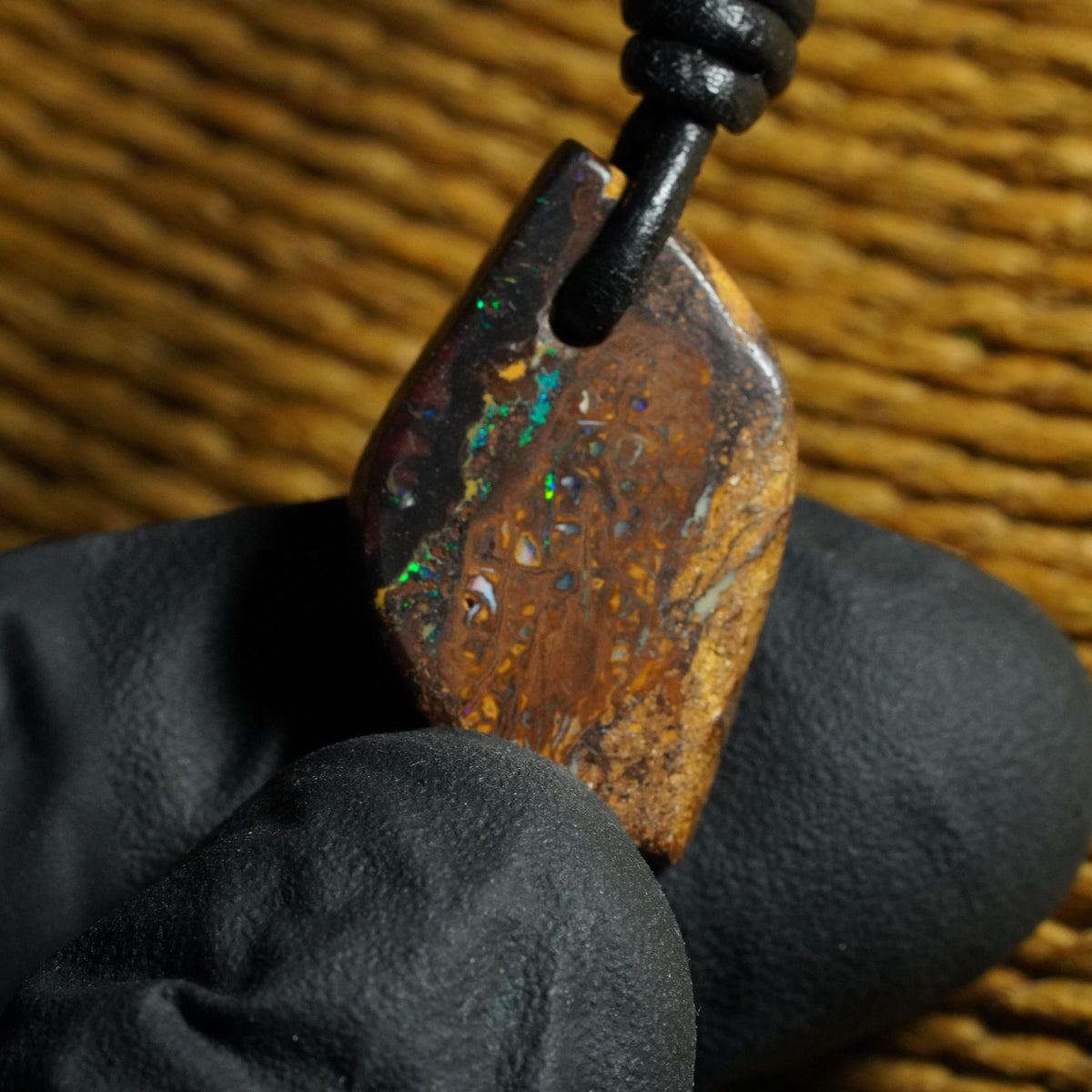 Boulder Opal Pendant