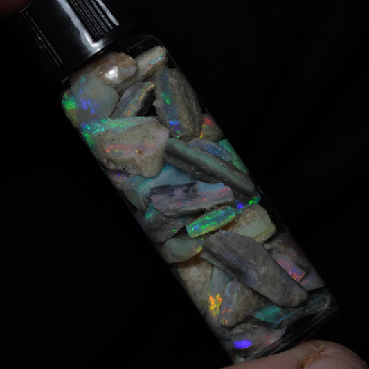 Mintabie Opal Chips Jar