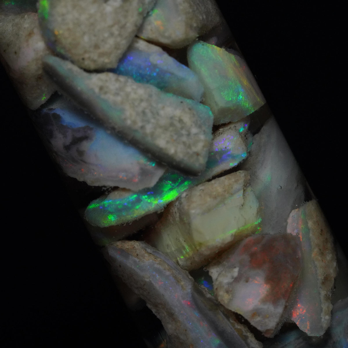 Mintabie Opal Chips Jar
