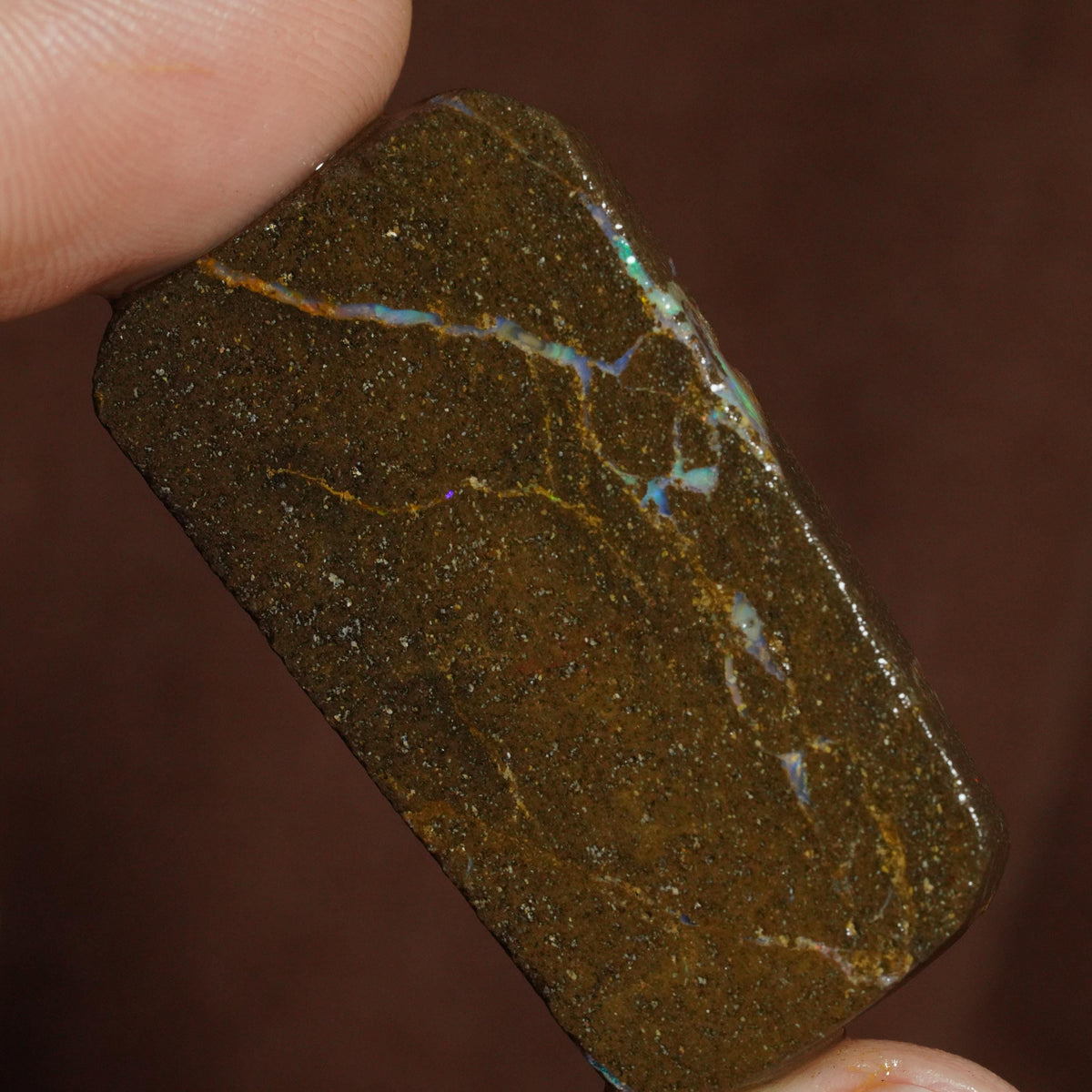 Boulder Opal Slab