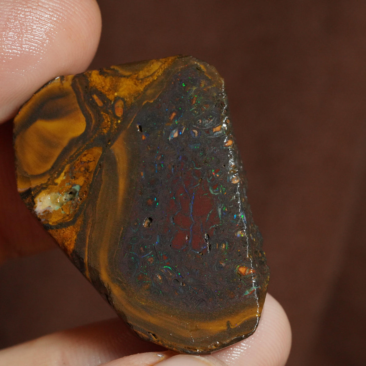 Boulder Opal Slab