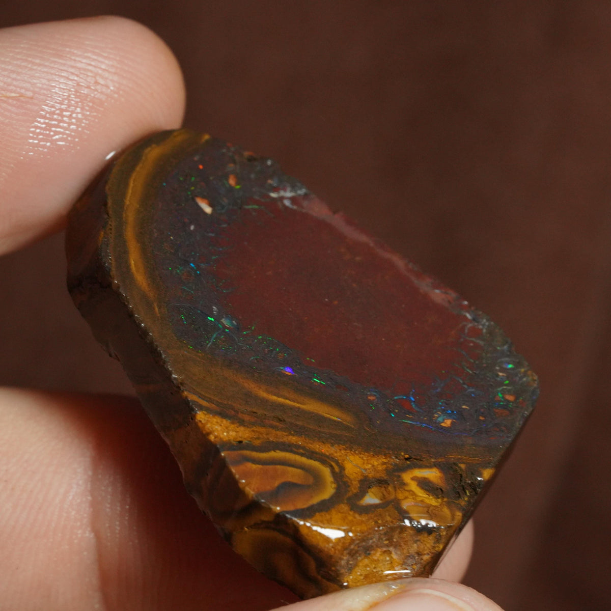 Boulder Opal Slab