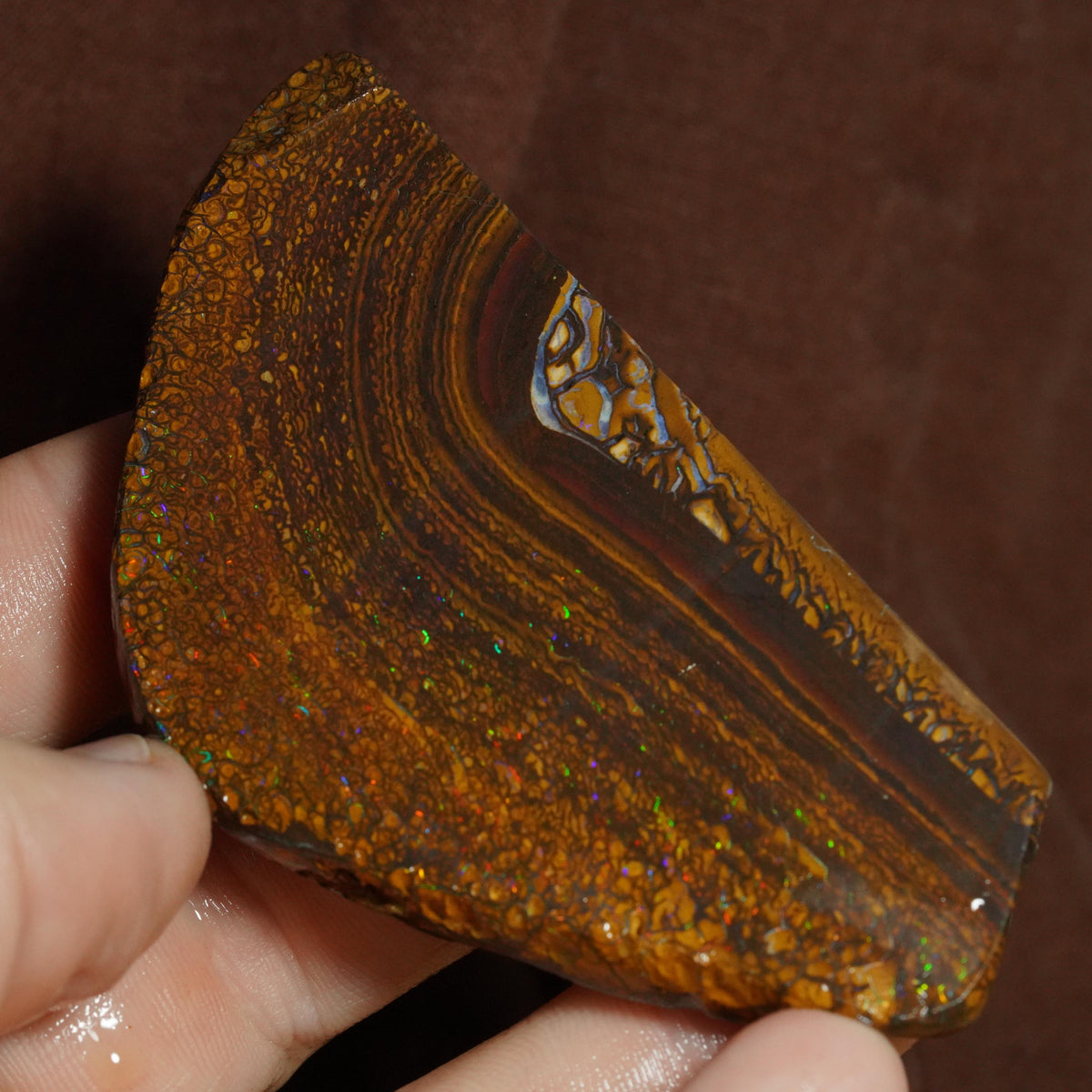Boulder Opal Slab