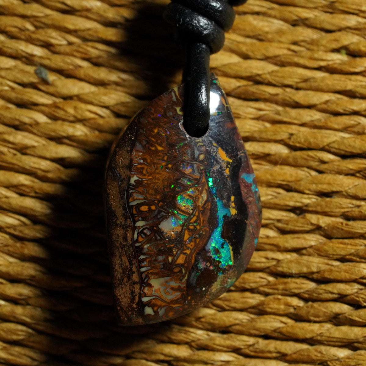 Boulder Opal Pendant