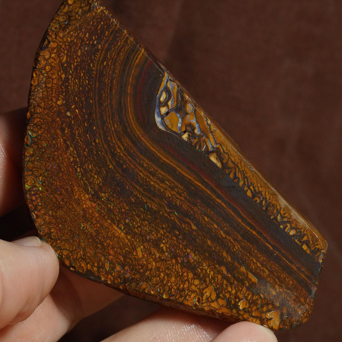 Boulder Opal Slab