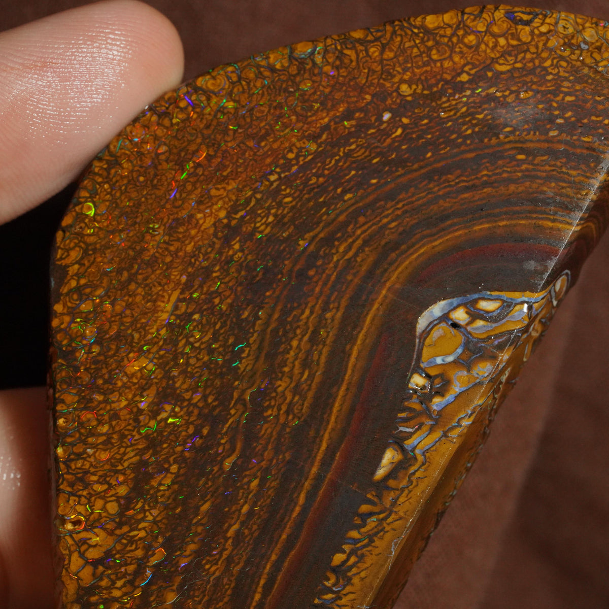 Boulder Opal Slab