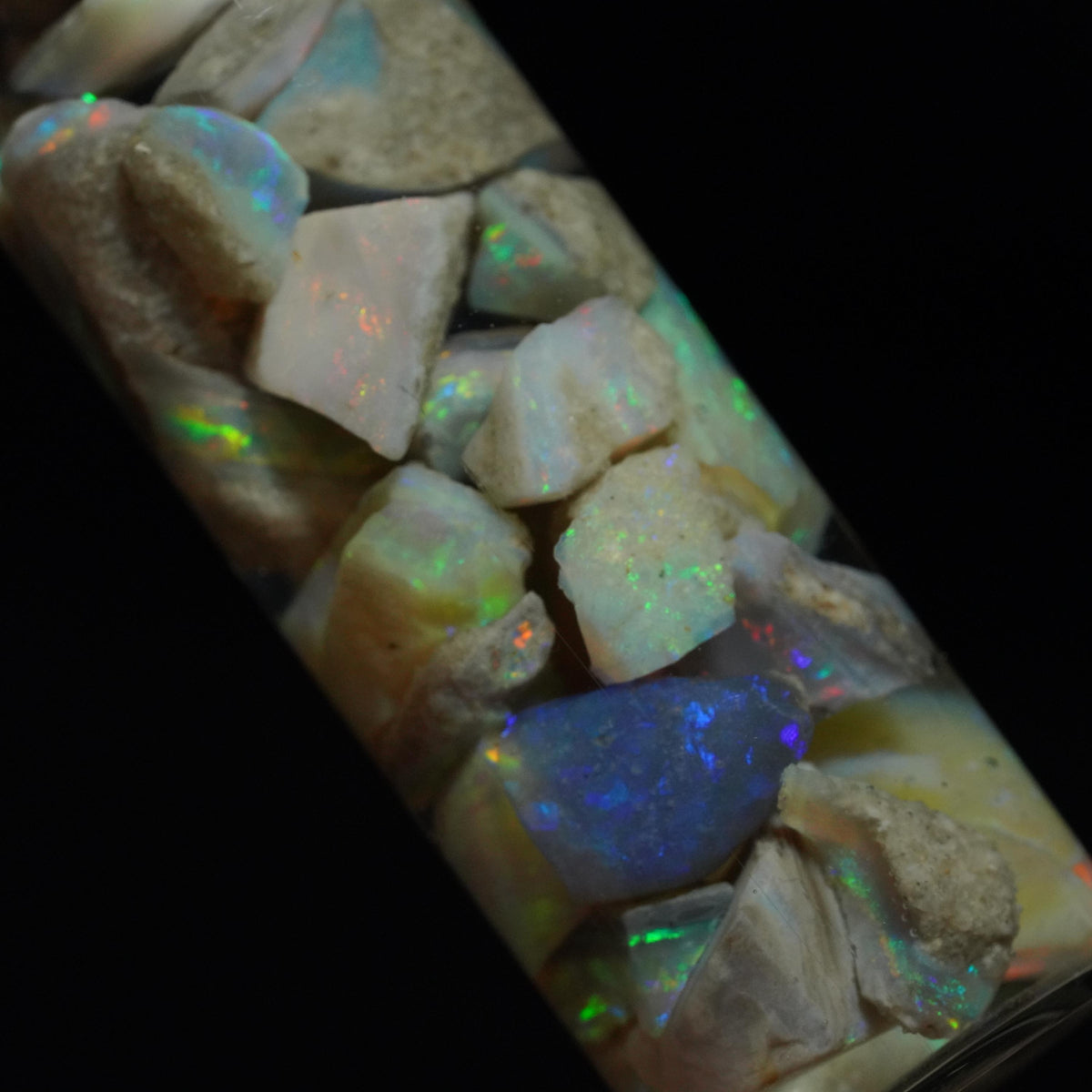 Mintabie Opal Chips Jar