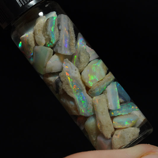 Mintabie Opal Chips Jar
