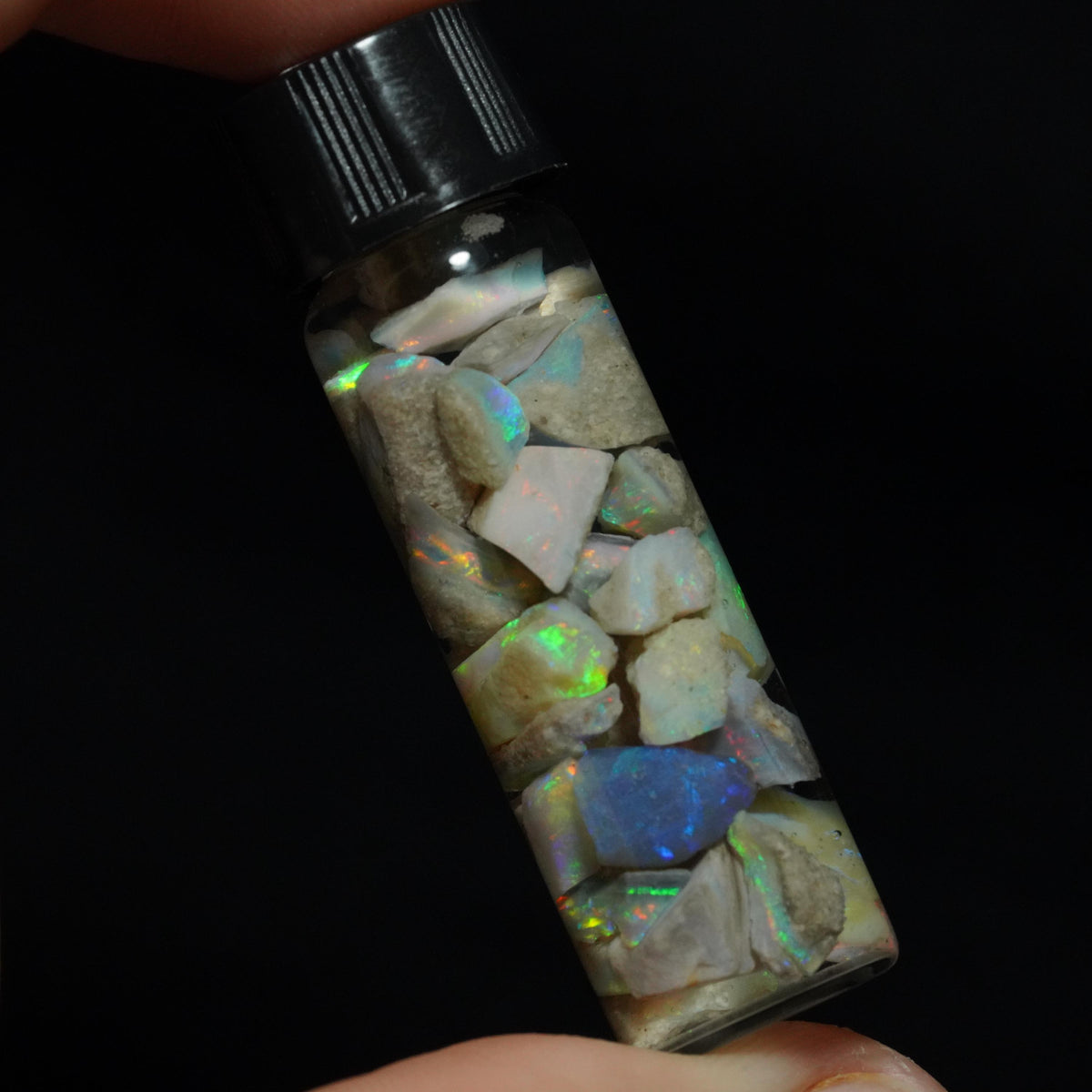 Mintabie Opal Chips Jar