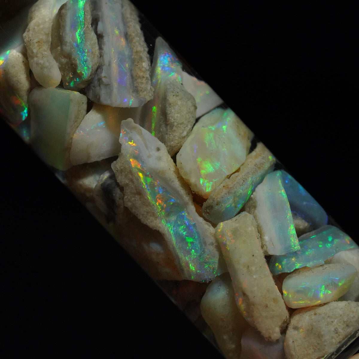 Mintabie Opal Chips Jar