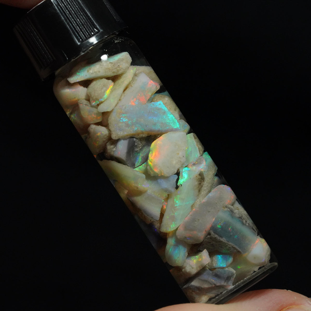 Mintabie Opal Chips Jar