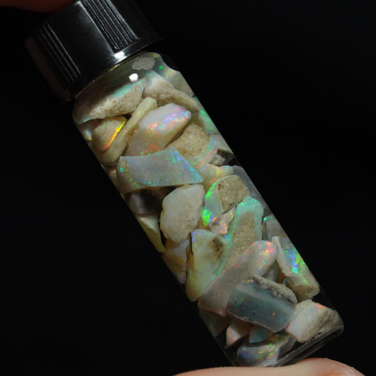 Mintabie Opal Chips Jar