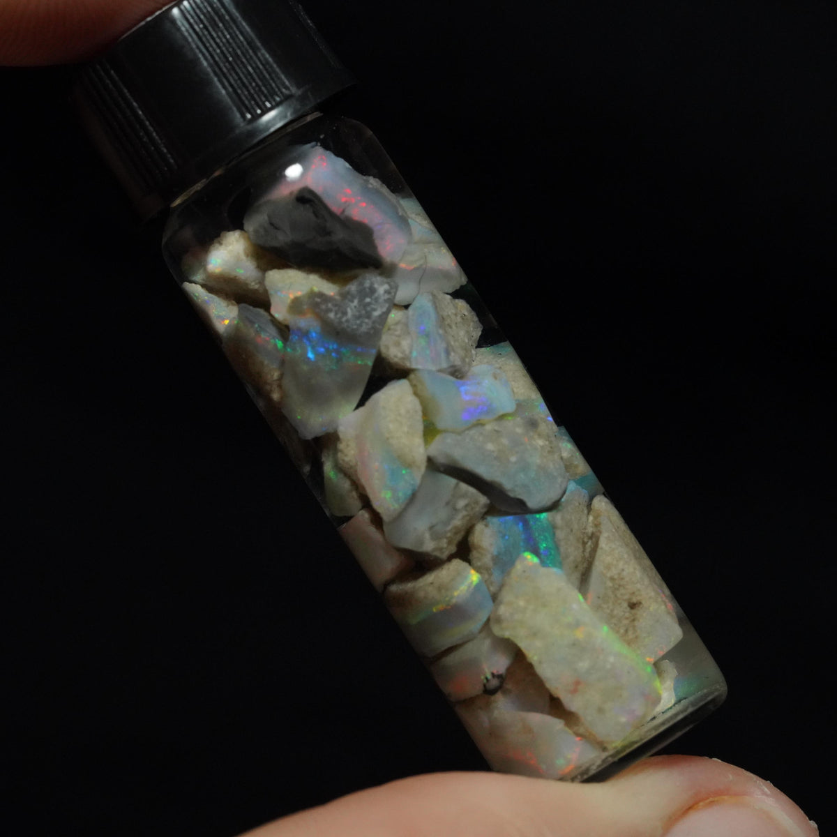 Mintabie Opal Chips Jar
