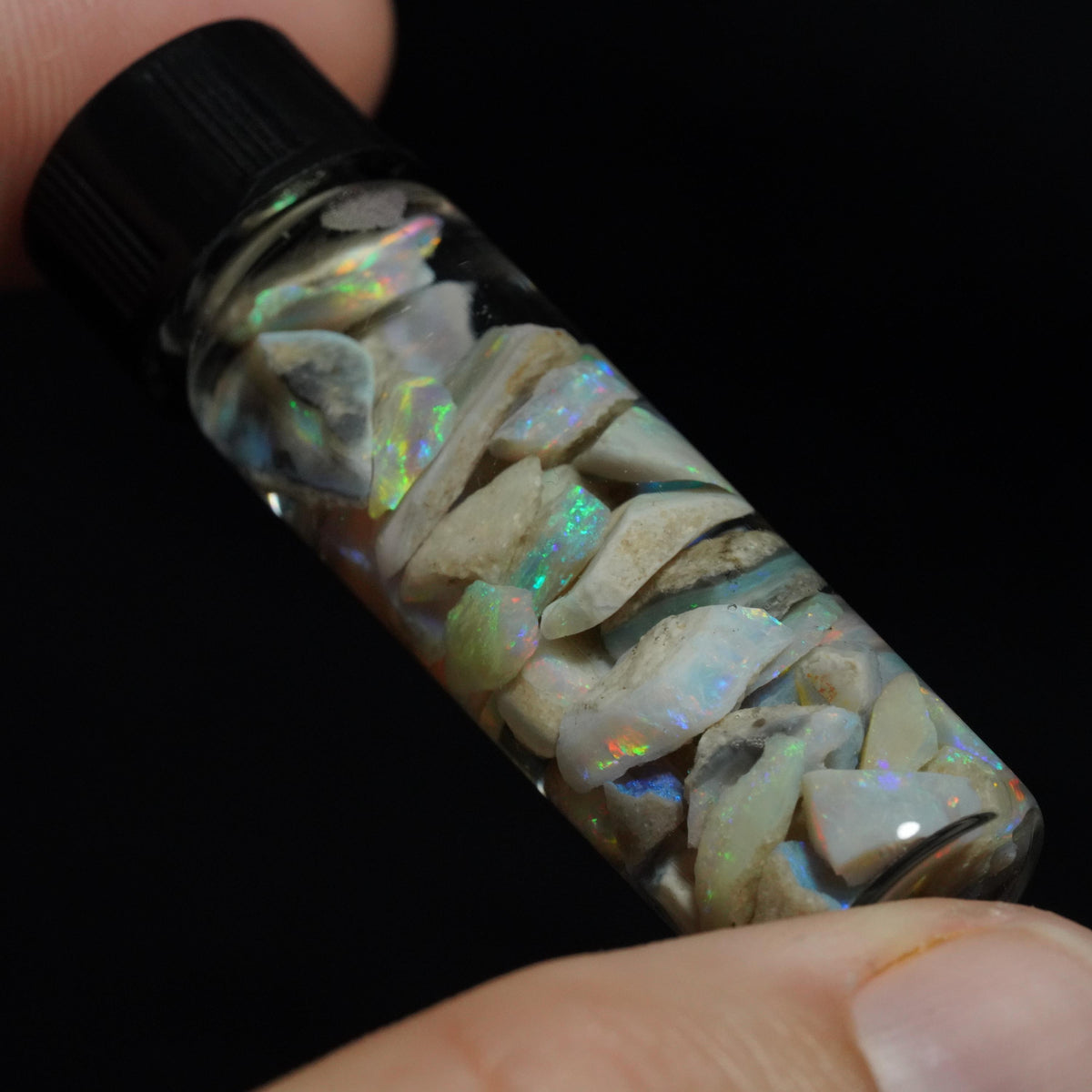 Mintabie Opal Chips Jar