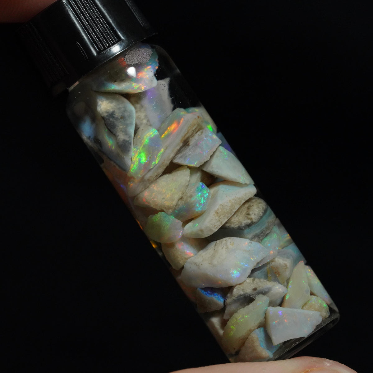 Mintabie Opal Chips Jar