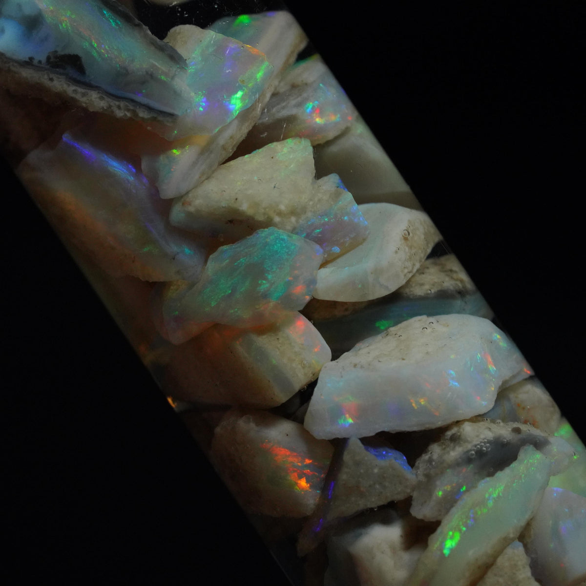 Mintabie Opal Chips Jar