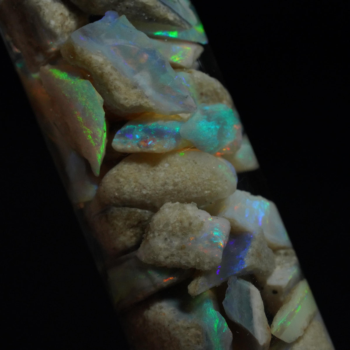 Mintabie Opal Chips Jar