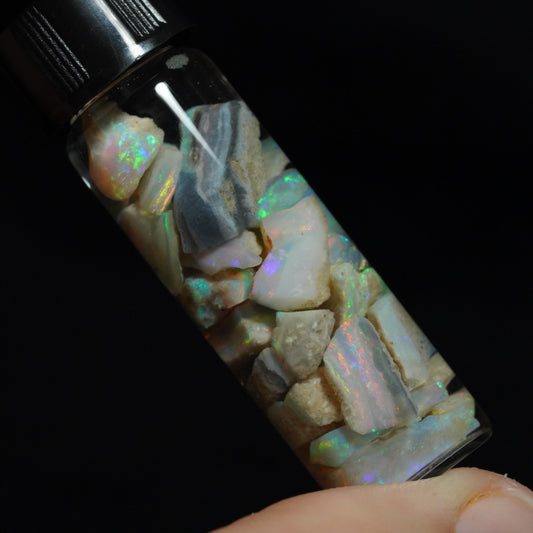 Mintabie Opal Chips Jar