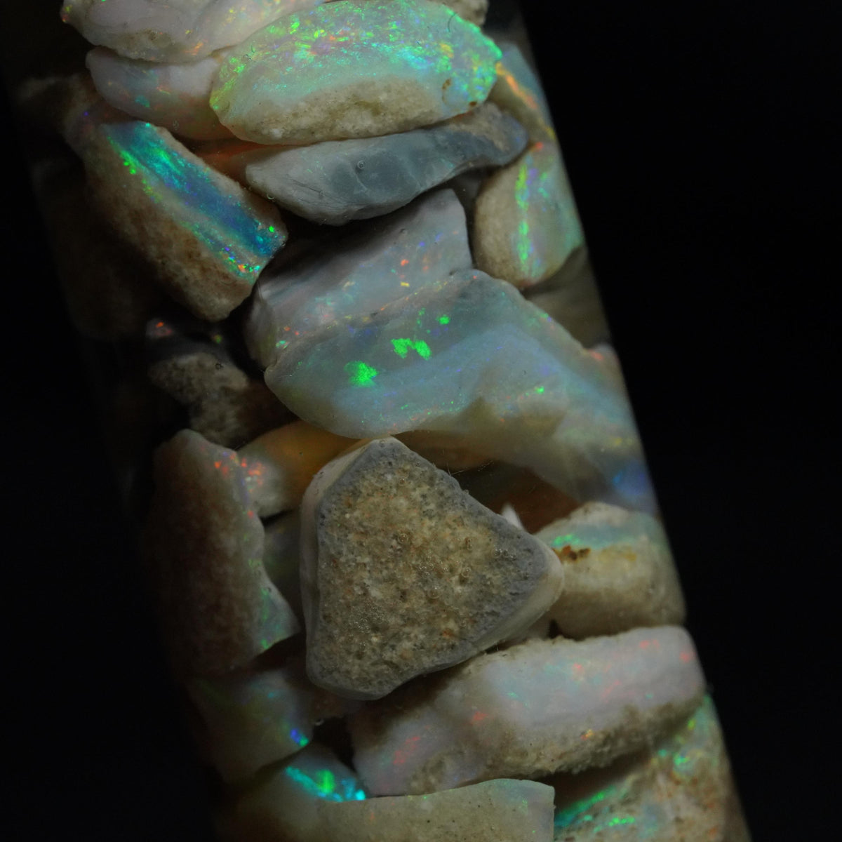 Mintabie Opal Chips Jar