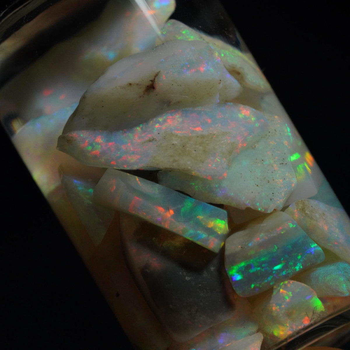 Opal Chips / Rubs Jar