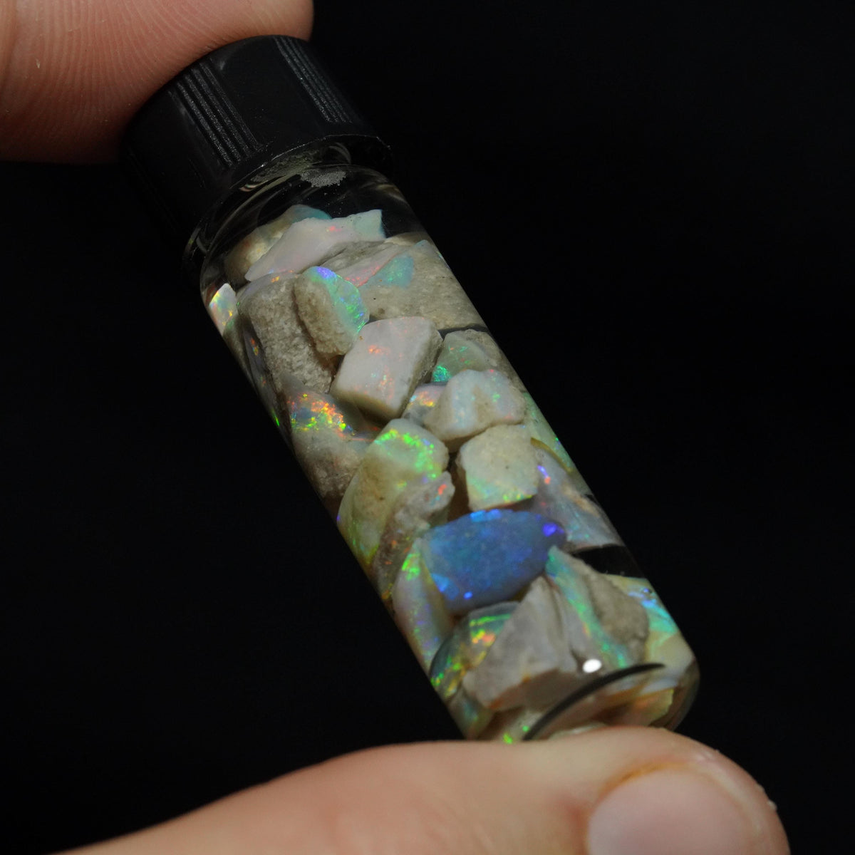 Mintabie Opal Chips Jar