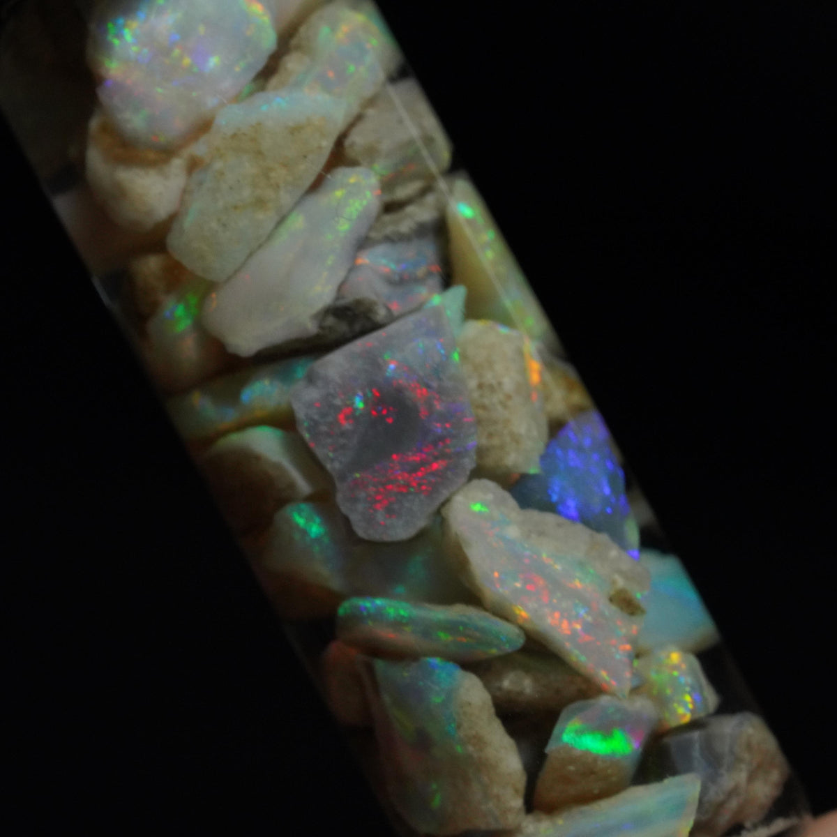 Mintabie Opal Chips Jar