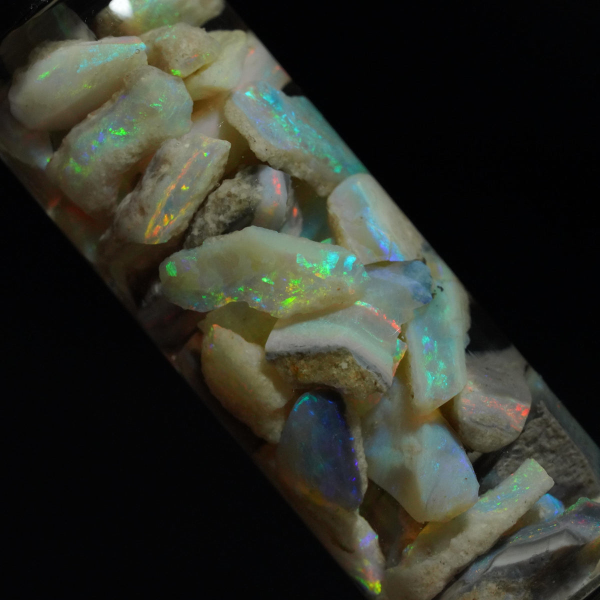 Mintabie Opal Chips Jar