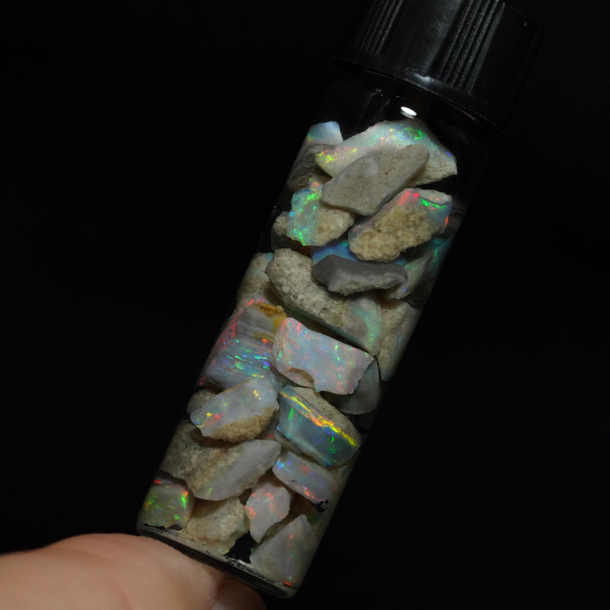 Mintabie Opal Chips Jar