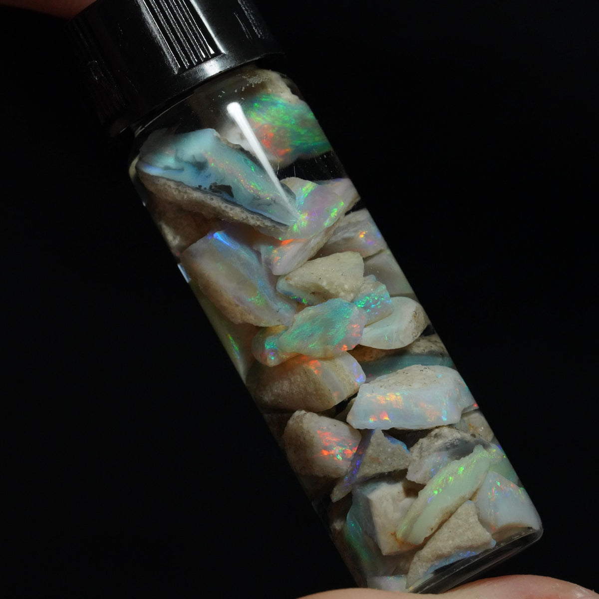 Mintabie Opal Chips Jar