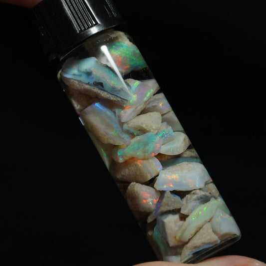 Mintabie Opal Chips Jar