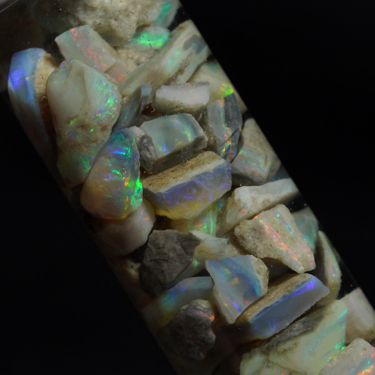 Mintabie Opal Chips Jar