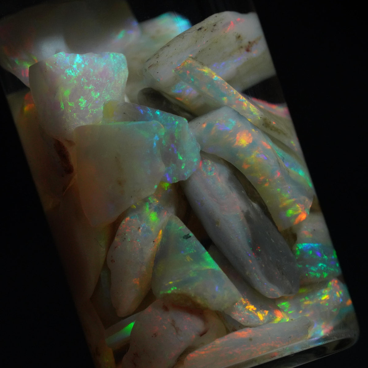 Opal Chips / Rubs Jar