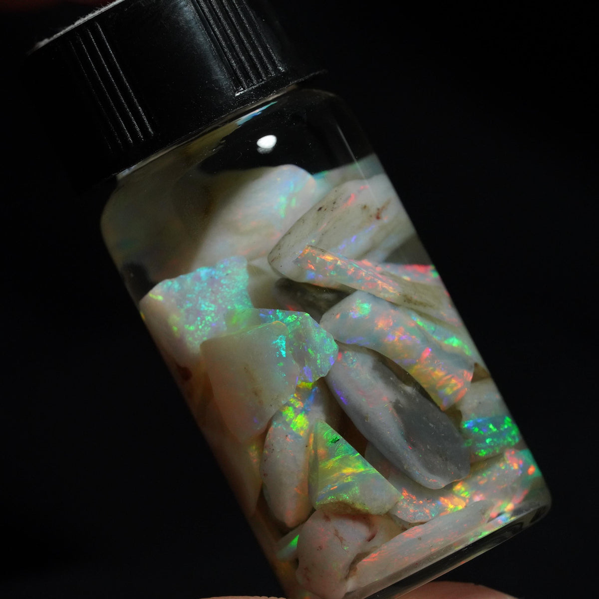 Opal Chips / Rubs Jar