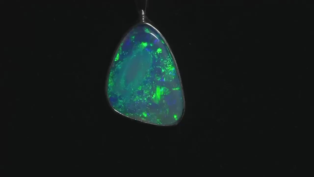Australian Opal Pendant | Gift For Women October Birthstone