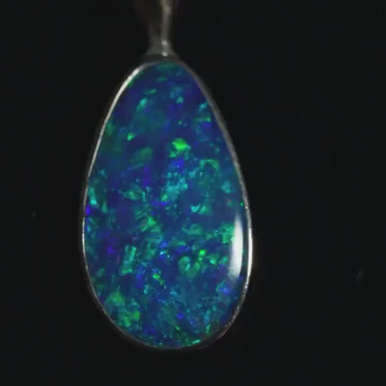 Australian Opal Pendant | Gift For Women October Birthstone