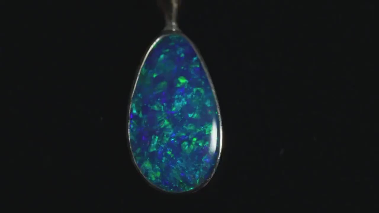 Australian Opal Pendant | Gift For Women October Birthstone